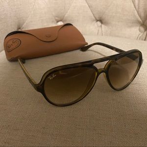 Authentic Ray-Ban Cats 5000 Tortoise Womens’ Sunglasses
